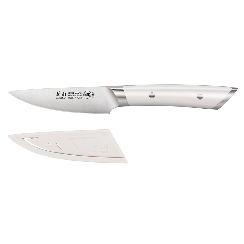 HELENA Series 3.5-Inch Paring Knife with Sheath, Forged German