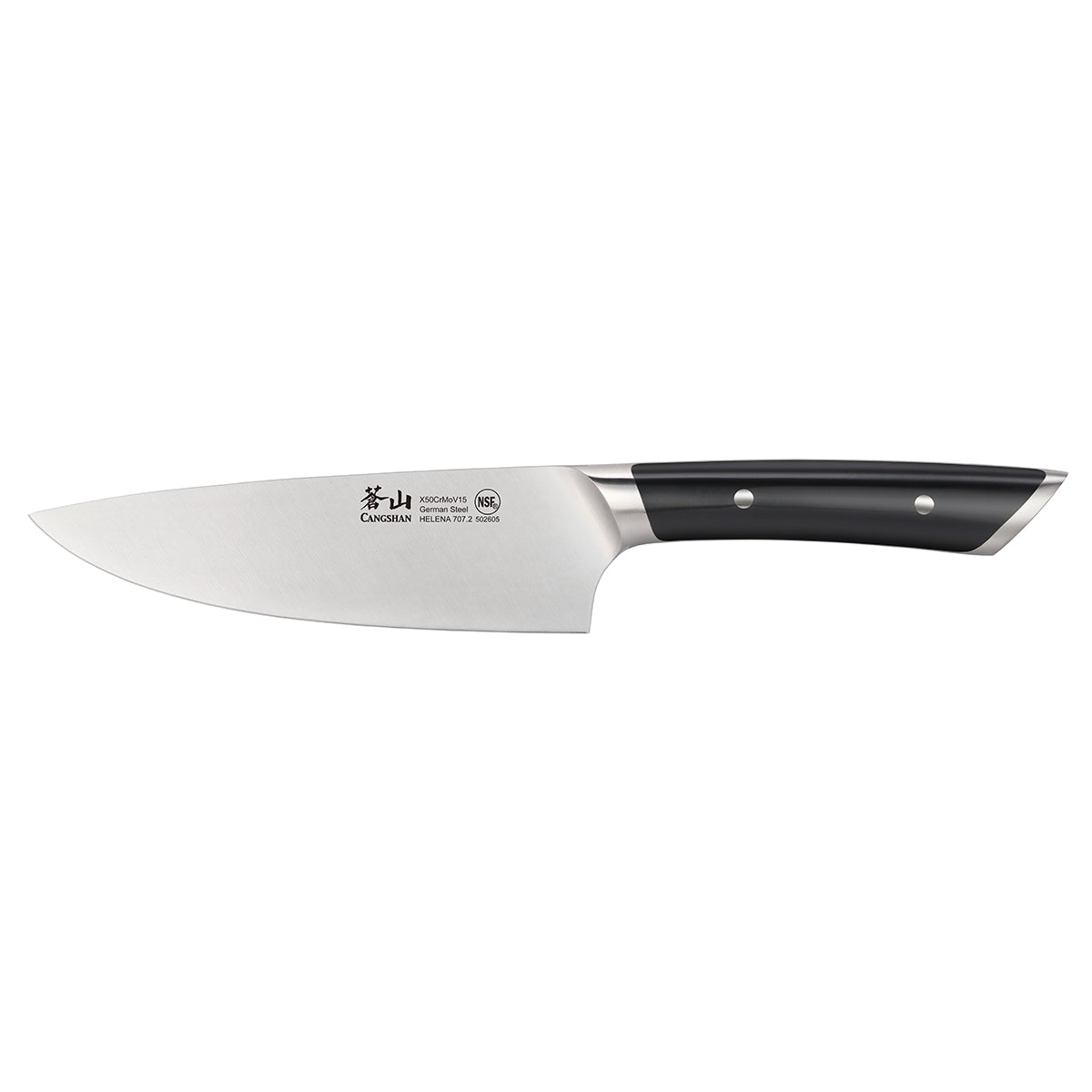 Instant Pot 6-inch Ceramic Chef Knife with Blade Cover, Black 