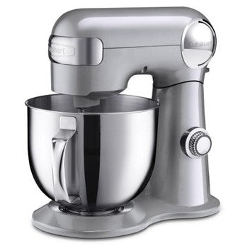 Cuisinart Precision Master 5.5 Quart Stand Mixer Silver Lining