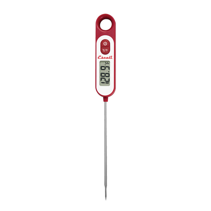 Escali Long Stem Digital Thermometer Red