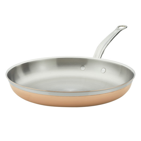 Hestan CopperBond 12.5" Induction Copper Skillet/Fry Pan