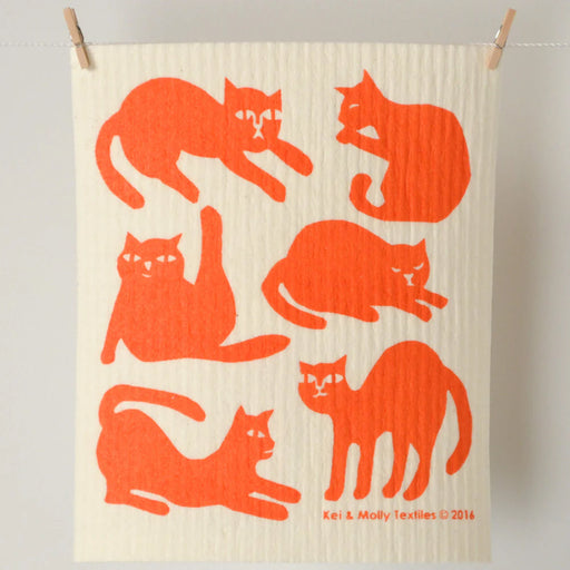 Kei & Molly Sponge Cloth Cats