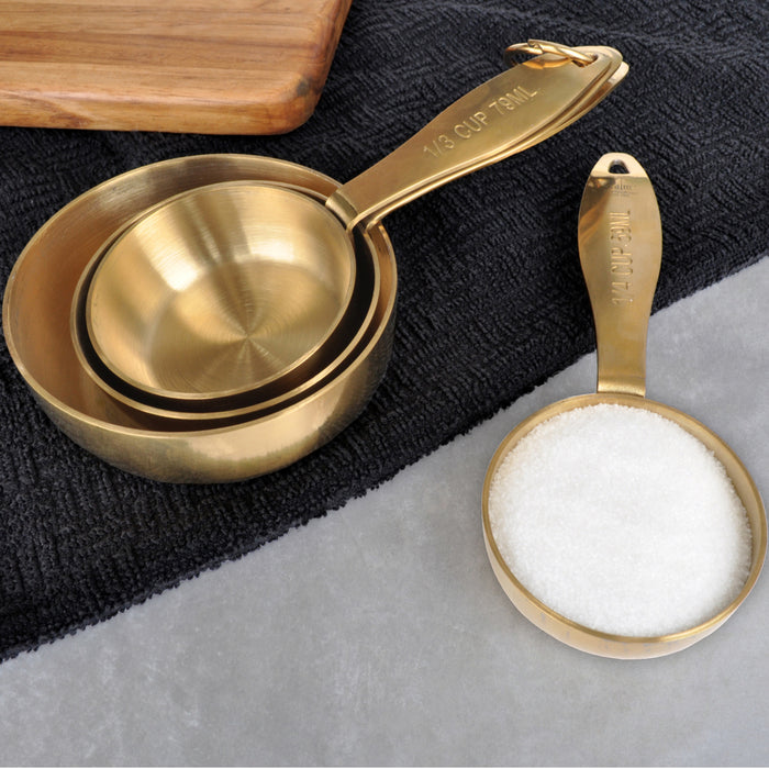 Kitchen Basics Gold Measuring Cups