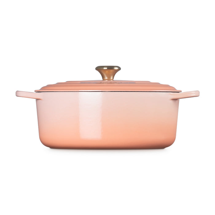 Le Creuset Enameled Cast Iron Signature 6 3/4 Quart Oval Dutch Oven in Peche