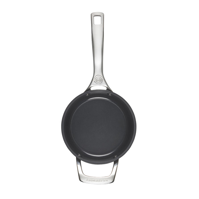 Le Creuset Essential Nonstick Ceramic 2 Quart Saucepan with Glass Lid