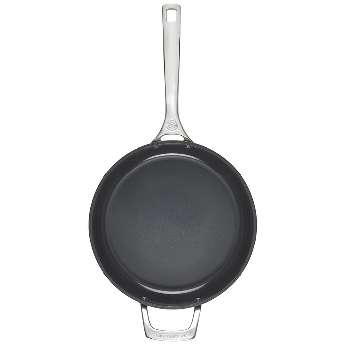 Le Creuset Essential Nonstick Ceramic 4.25 Quart Sauté Pan with Glass Lid