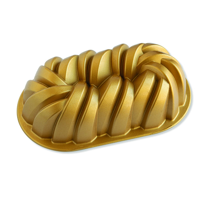 Nordic Ware 75th Anniversary Braided Loaf Pan — Las Cosas Kitchen Shoppe