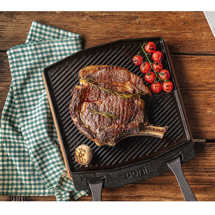 Ooni Cast Iron Dual Sided Grizzler