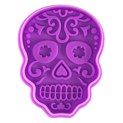 R&M 3" Day Of The Dead Sugar Skull Stamper