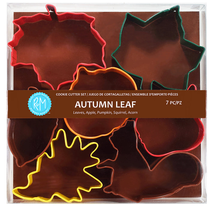 R&M Autumn Leaf Cookie Cutter Set