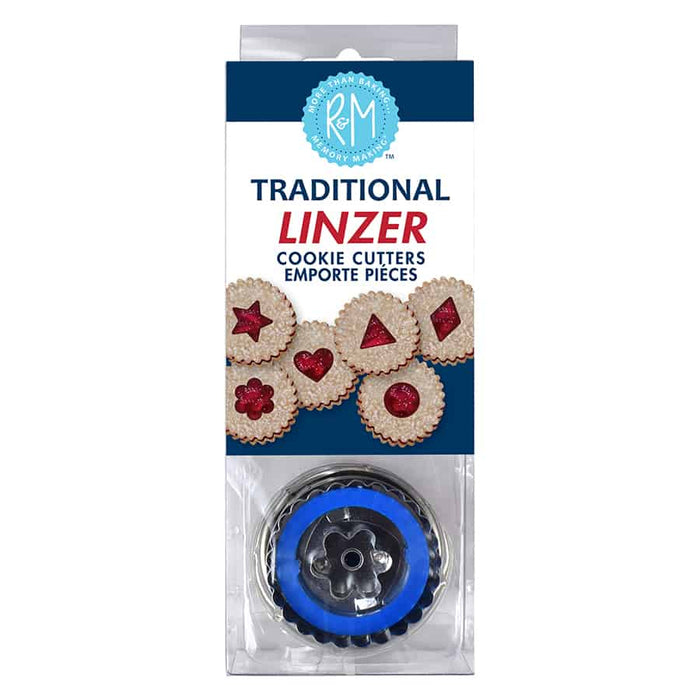 R&M Linzer Cookie Cutter 6 Pc Set