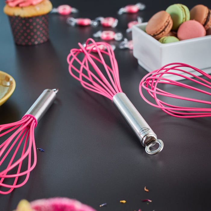 Rosle Pink Silicone Whisk