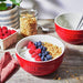 Staub Ceramic 2 Pc Bowl Set in Cherry