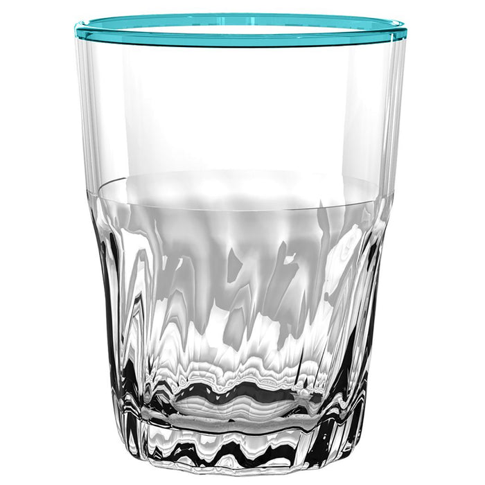 TarHong Cantina DOF Aqua Glass 15 oz