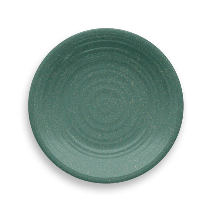 TarHong Planta Matte Artisan Teal Salad Plate