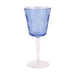 Vietri Barocco Cobalt Wine Glass