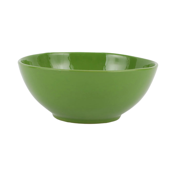 Vietri Cucina Fresca Small Serving Bowl  in Sage