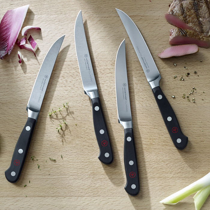 Wusthof Classic Forged 4 Piece Steak Knife Set