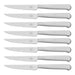 ZWILLING 8 pc Stainless Steel Porterhouse Steak Knife Set 