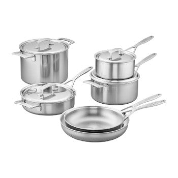 Stainless Steel Kitchen Cookware Set, Cooking Pots And Pans Set