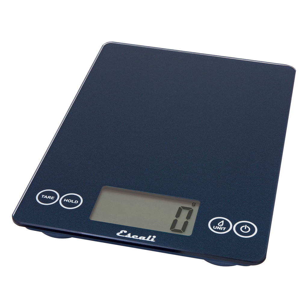 Escali Arti Glass Kitchen Scale Sky Blue