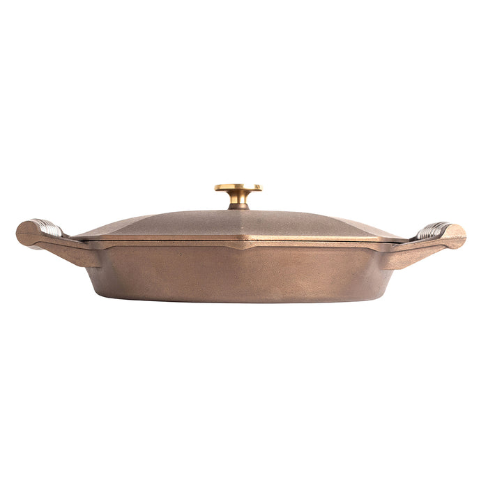 FINEX 14-Inch Cast Iron Skillet With Lid
