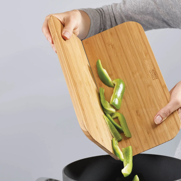 Large bamboo cutting board with silicone grip | Corporate Specialties