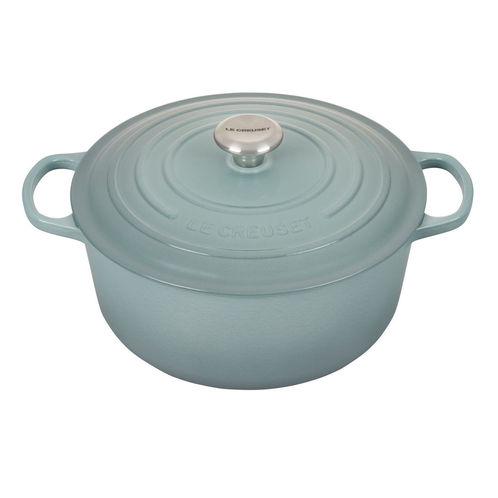 Le Creuset Signature Cast Iron Everyday Pan, 11, Sea Salt