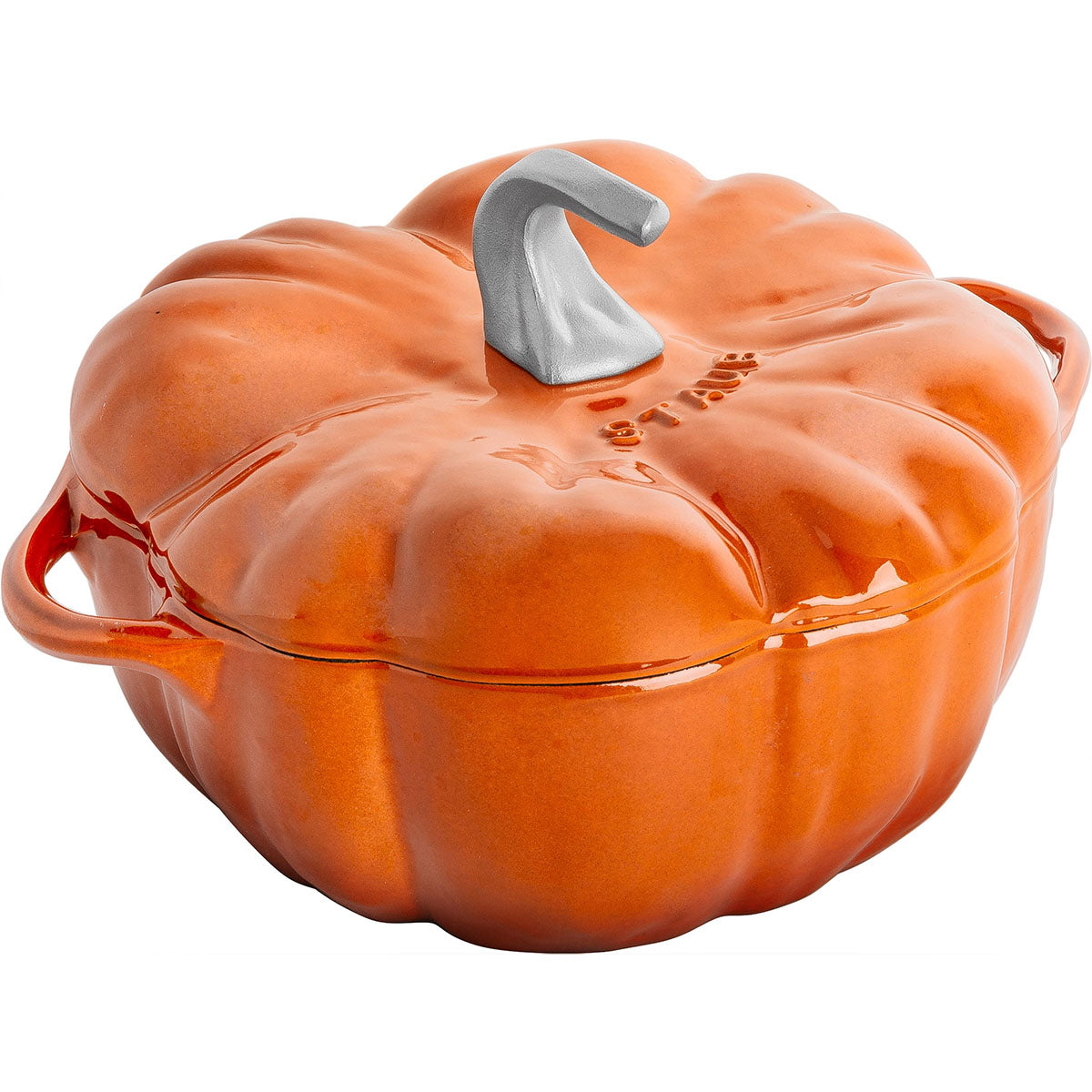 Staub Enameled Cast Iron 3.5 Quart Pumpkin Cocotte — Las Cosas Kitchen  Shoppe