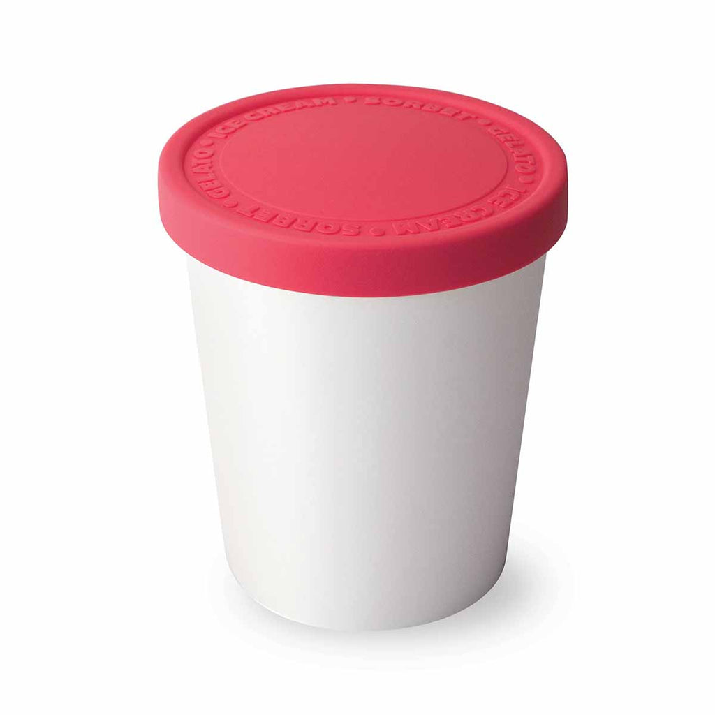 Tovolo Sweet Treats Ice Cream Storage Tub 1 Quart Sorbet Gelato Container -  Pink for sale online