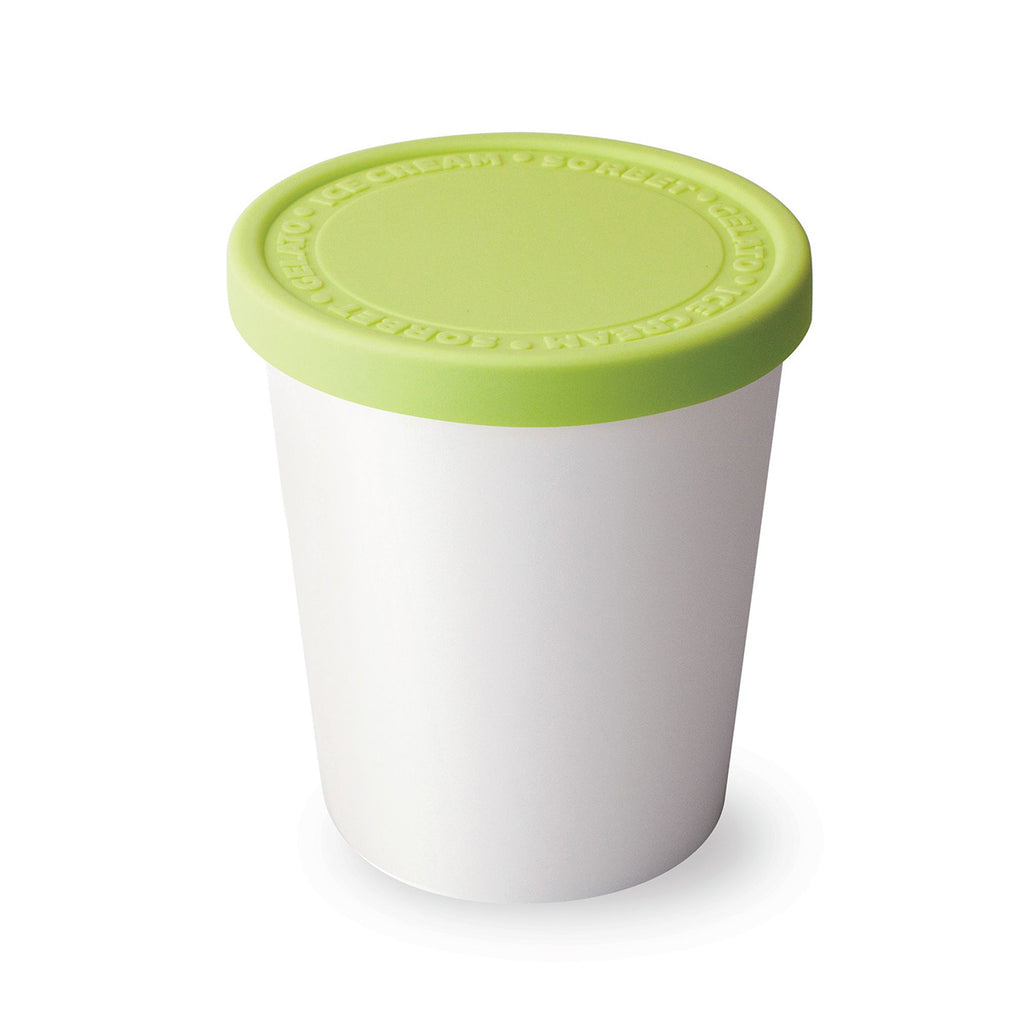 Stackable Sweet Treat Ice Cream Tub With Tight-Fitting Silicone Lid,  Freezer Storage Container