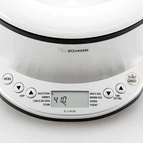 Zojirushi 6-Cup Rice Cooker & Steamer - White